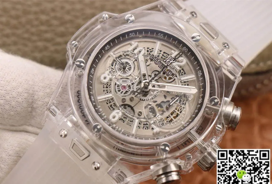 Hublot Big Bang 411.JX.4802.RT 1:1 Best Edition Replica Watch Transparent Dial